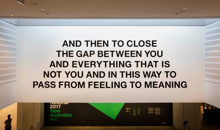 Agatha Gothe-Snape, You and everything that is not you (Art Gallery of New South Wales), 2012