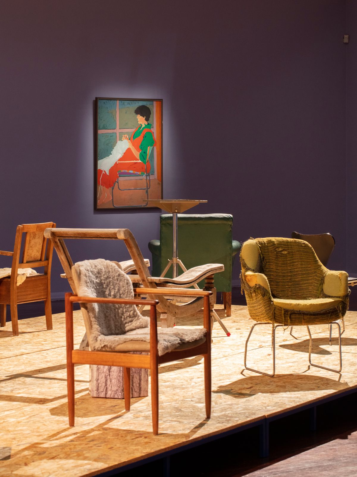 Agatha Gothe-Snape: Trying to find comfort in an uncomfortable chair