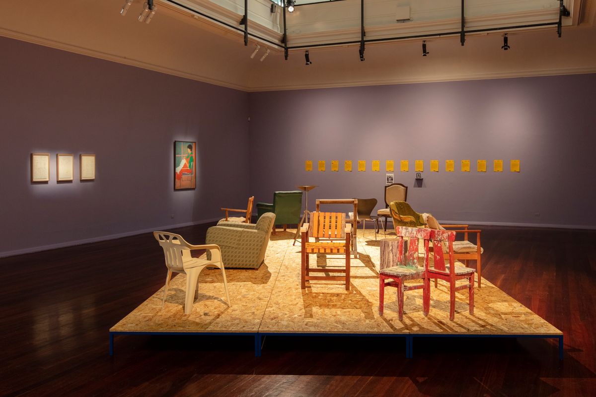 Agatha Gothe-Snape: Trying to find comfort in an uncomfortable chair