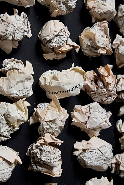 Archie Moore, WastePaper, 2022