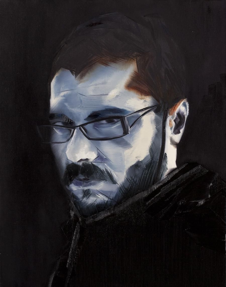 Self-portrait with Hoodie