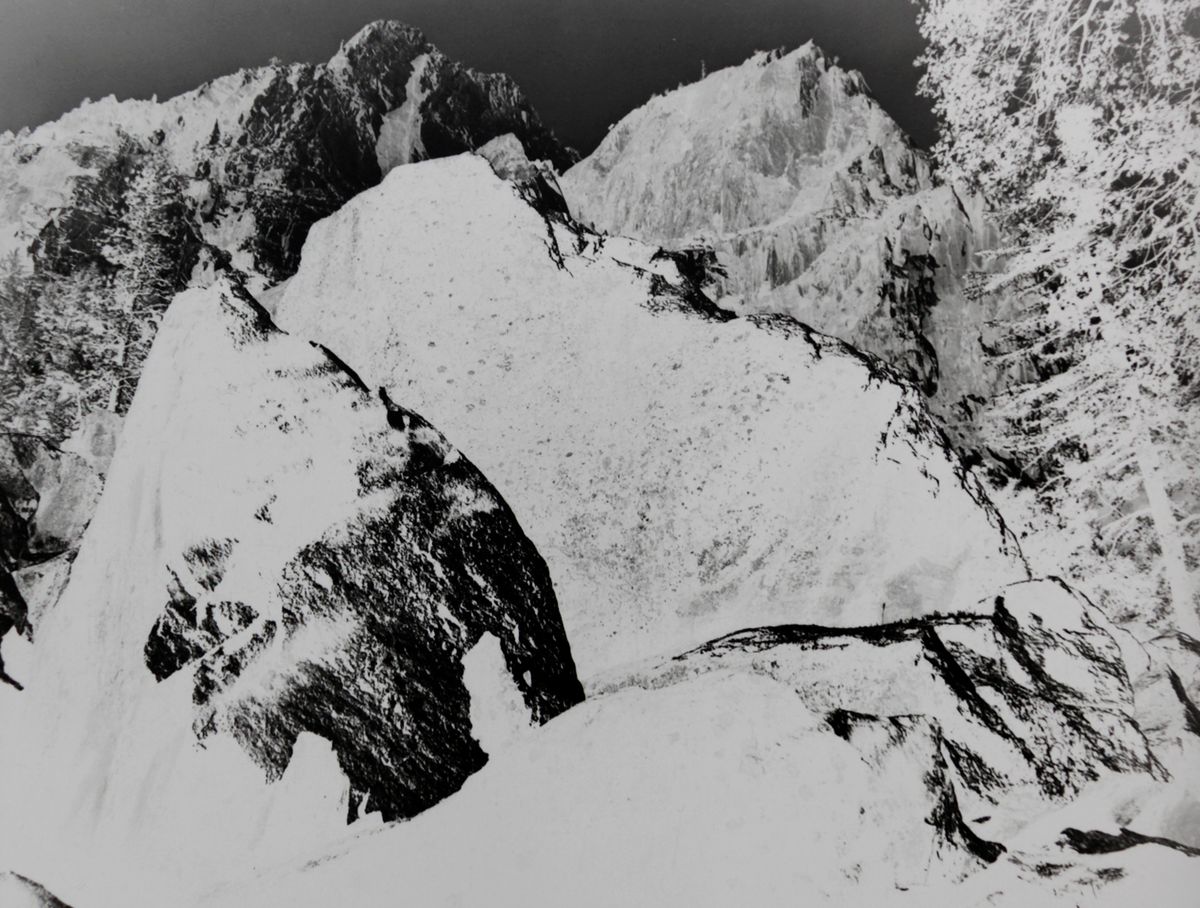 Ansel Adams, Peak near Rac Lake, Kings River Canyon (Proposed as a national park), California, 1936/2019 