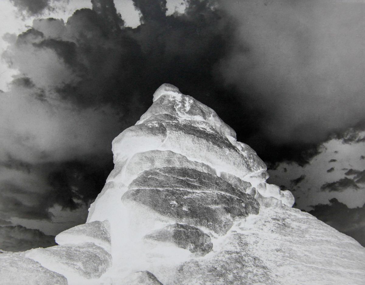 Ansel Adams, Rock and Cloud, Kings River Canyon (Proposed as a national park), California, 1936/2019 