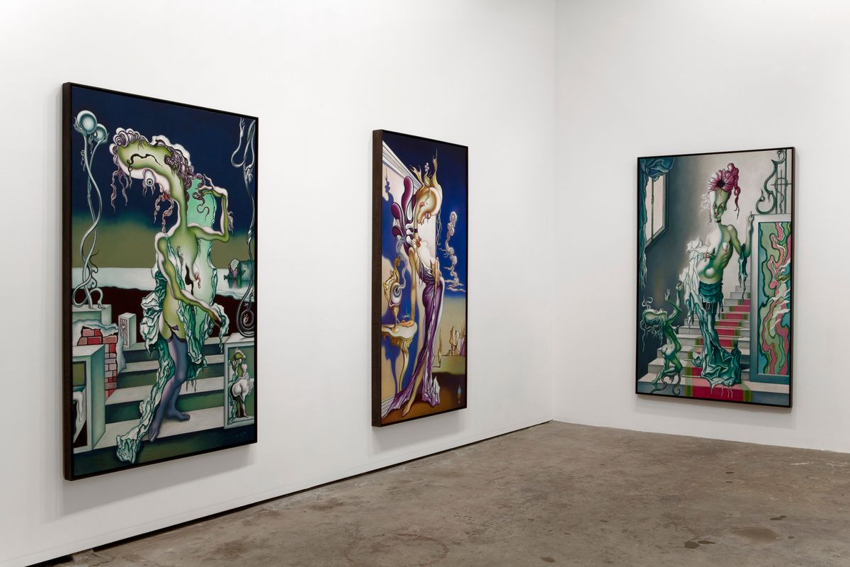 Tim Schultz: Blood Red Make-up Under the Armpits