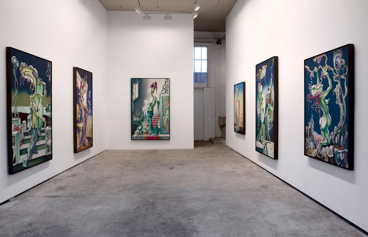 Tim Schultz: Blood Red Make-up Under the Armpits