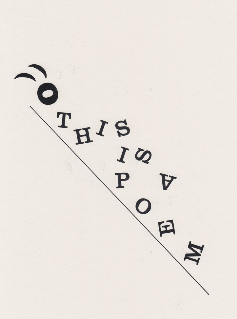Mitch Cairns, Study for This is a poem 11, 2021