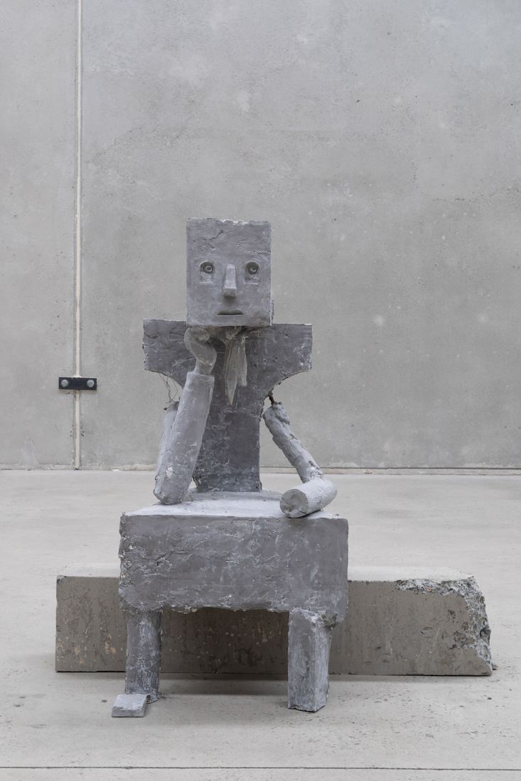 Sven 't Jolle, Seated figure, 2025