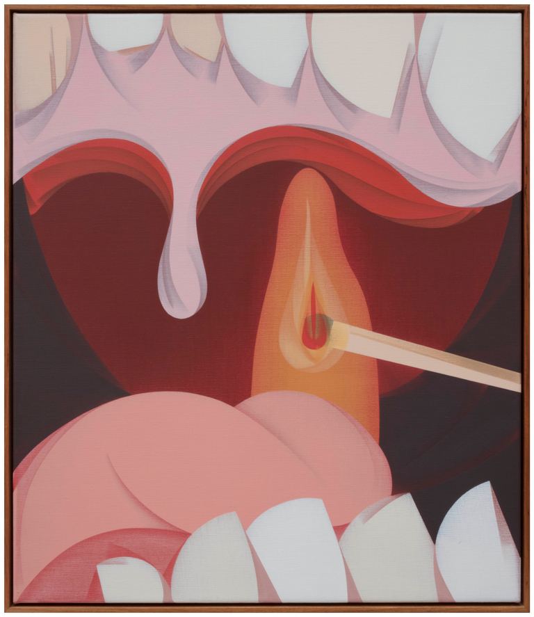 Mitch Cairns, Artist's Mouth, 2019