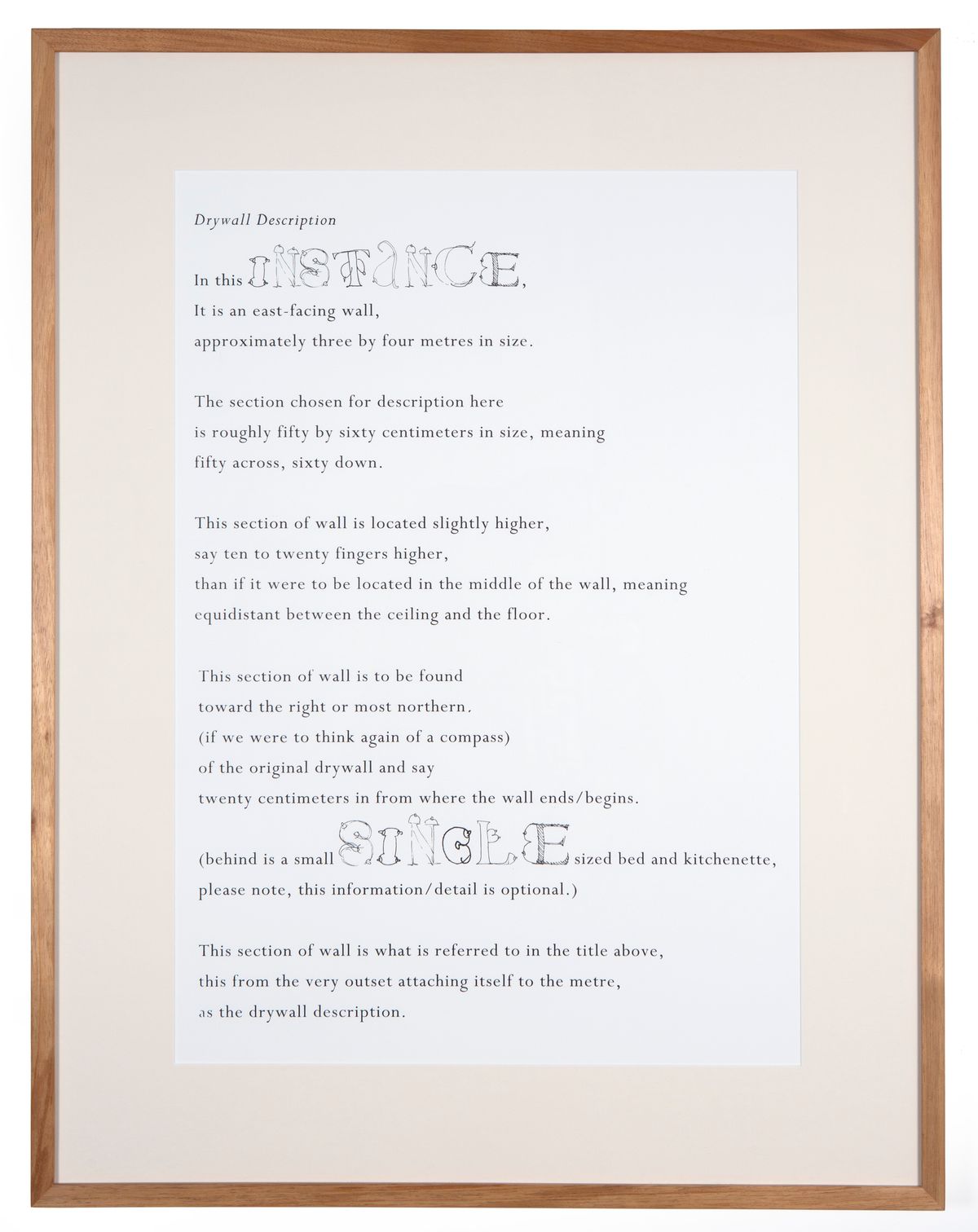 Papers: Drywall Description