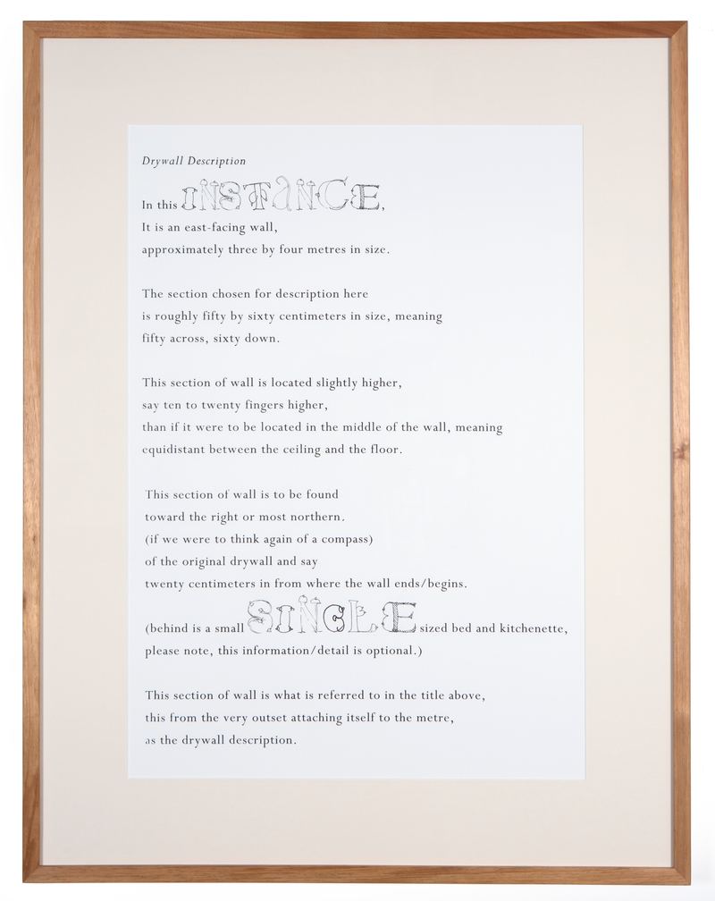 Mitch Cairns, Papers: Drywall Description, 2007