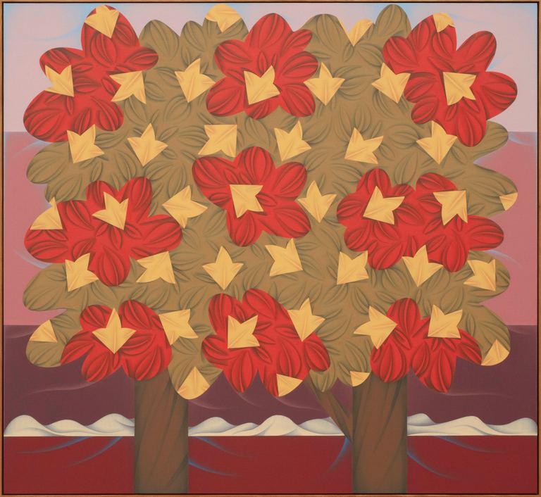 Mitch Cairns, Self-portrait as an Autumnal Low, 2021