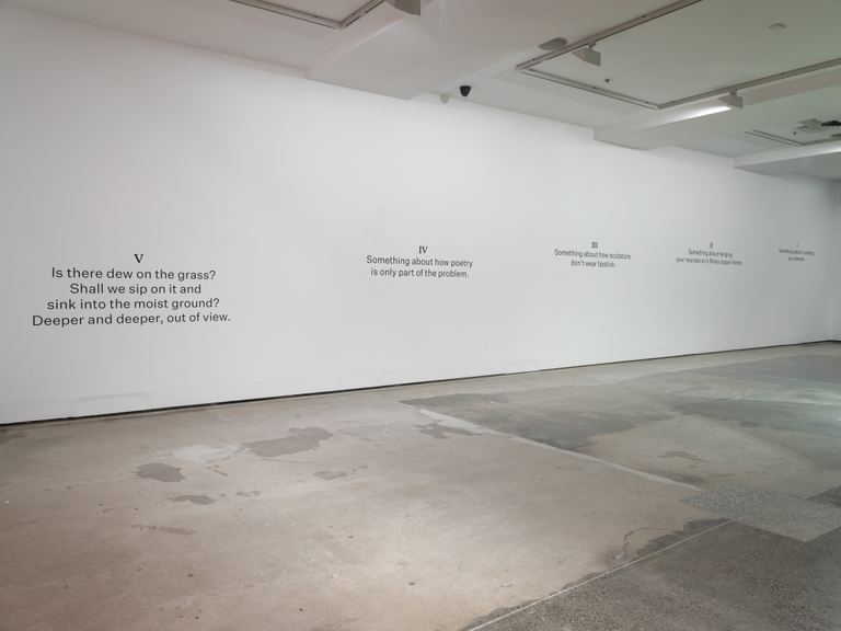 Agatha Gothe-Snape, I–V Reclining, 2019