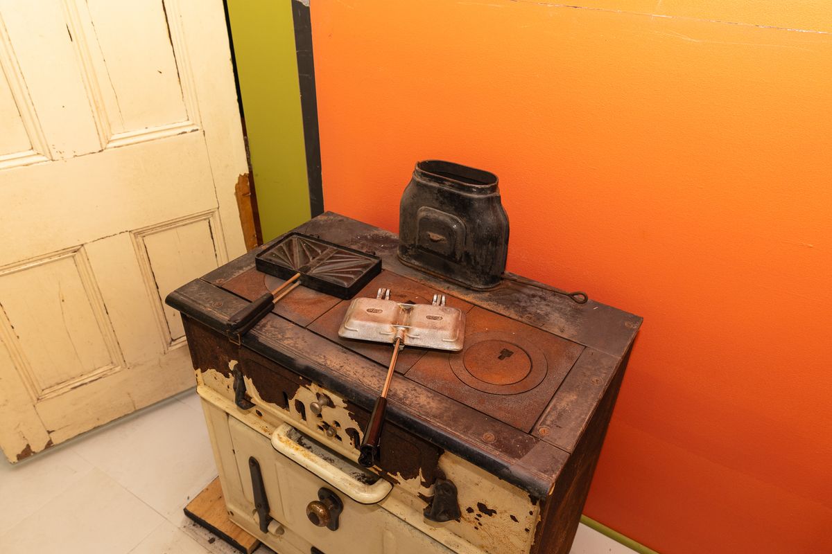 installation view: Archie Moore — Dwelling (Adelaide Issue), at Samstag Museum of Art, University of South Australia, Adelaide, 2024 