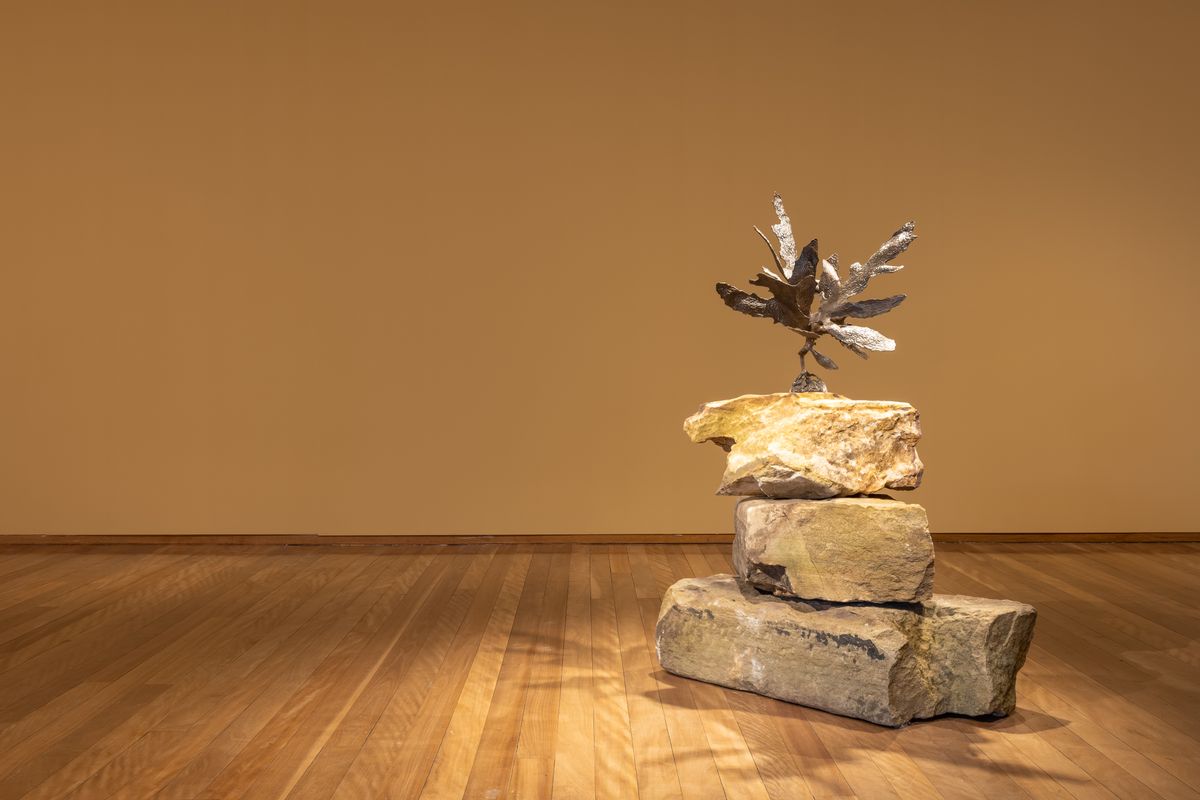 installation view: Yasmin Smith — Sediment, at Mosman Art Gallery, Sydney, 2023