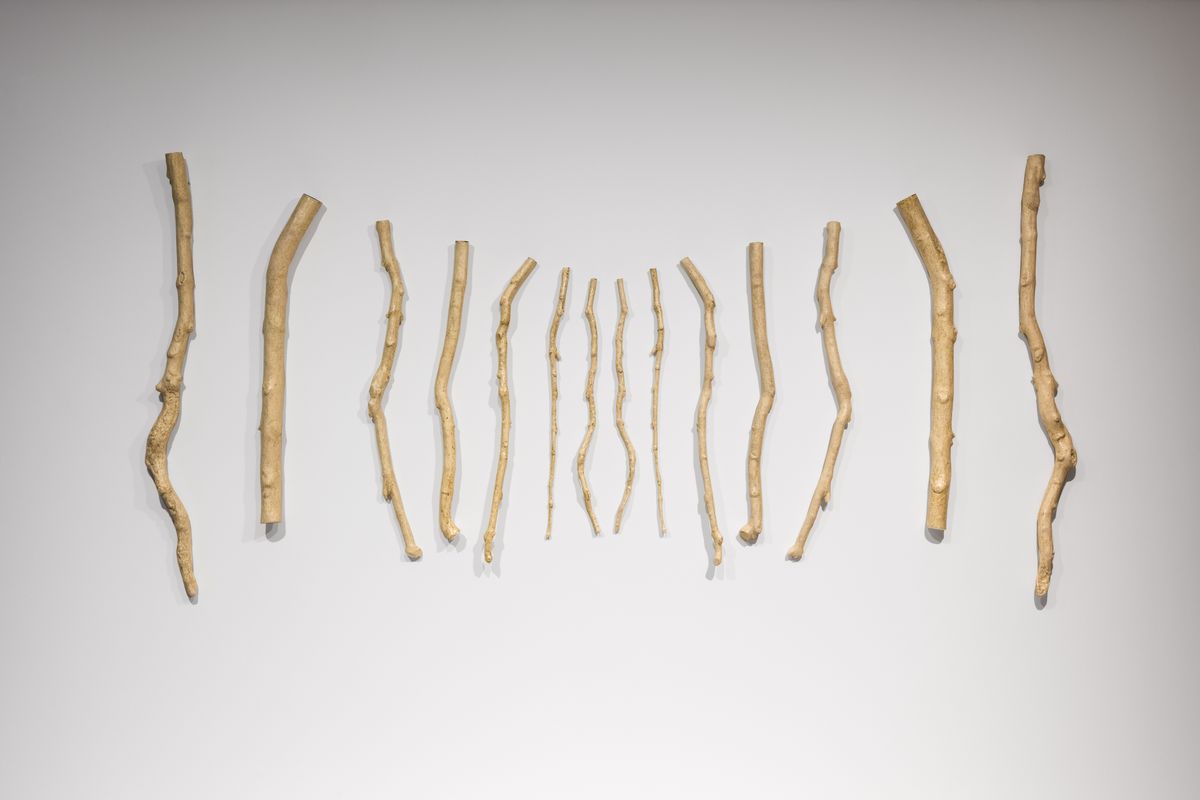 installation view: Yasmin Smith — Sediment, at Mosman Art Gallery, Sydney, 2023