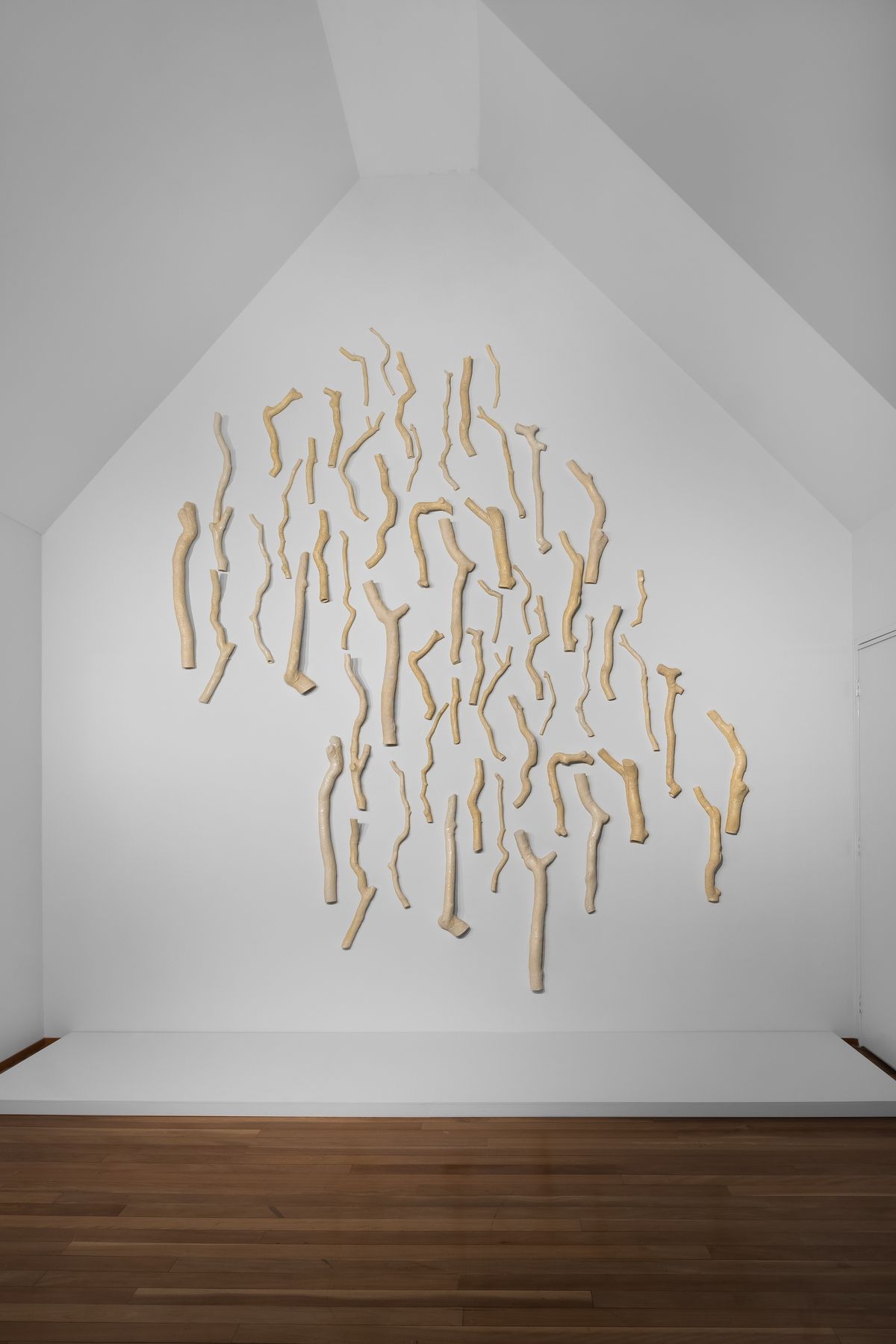 installation view: Yasmin Smith — Sediment, at Mosman Art Gallery, Sydney, 2023