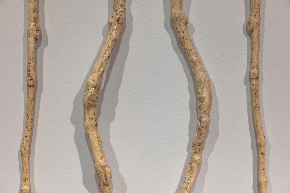 installation view: Yasmin Smith — Sediment, at Mosman Art Gallery, Sydney, 2023