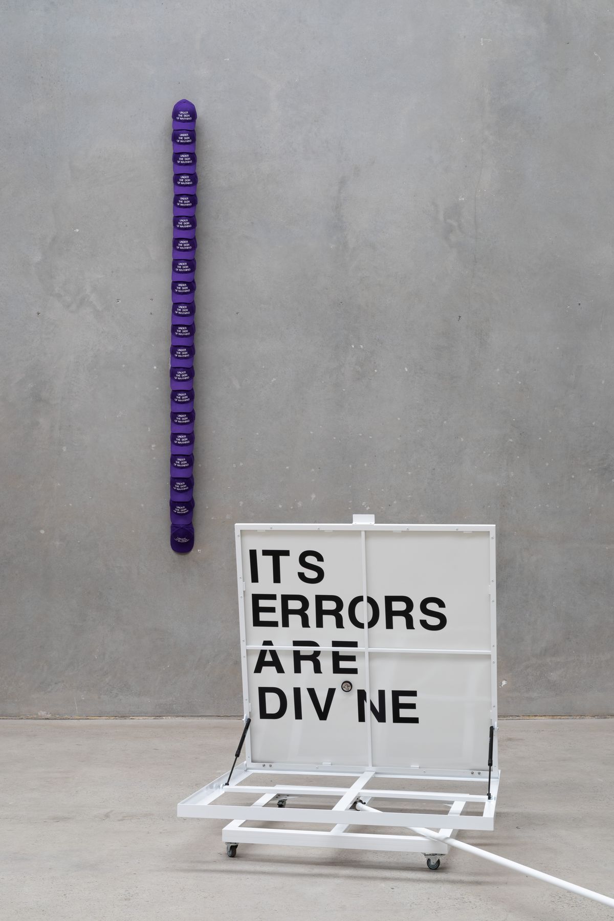 Agatha Gothe-Snape: UNDER THE SIGN OF WARNING