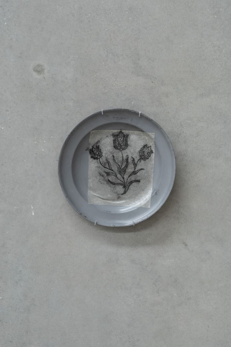 Micah Danges, Pewter Plate (impression 1), 2025