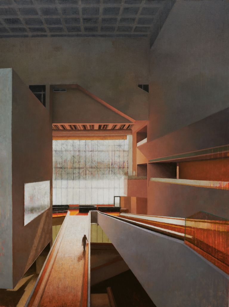 Jude Rae, Interior 405 (High Court, morning light), 2019