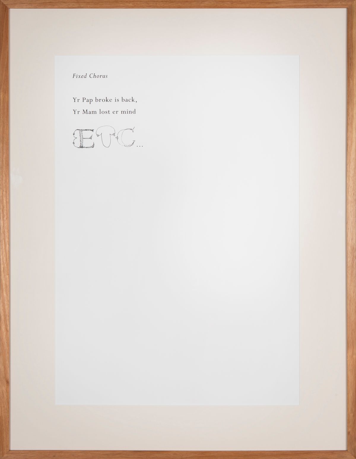 Papers: Fixed Chorus