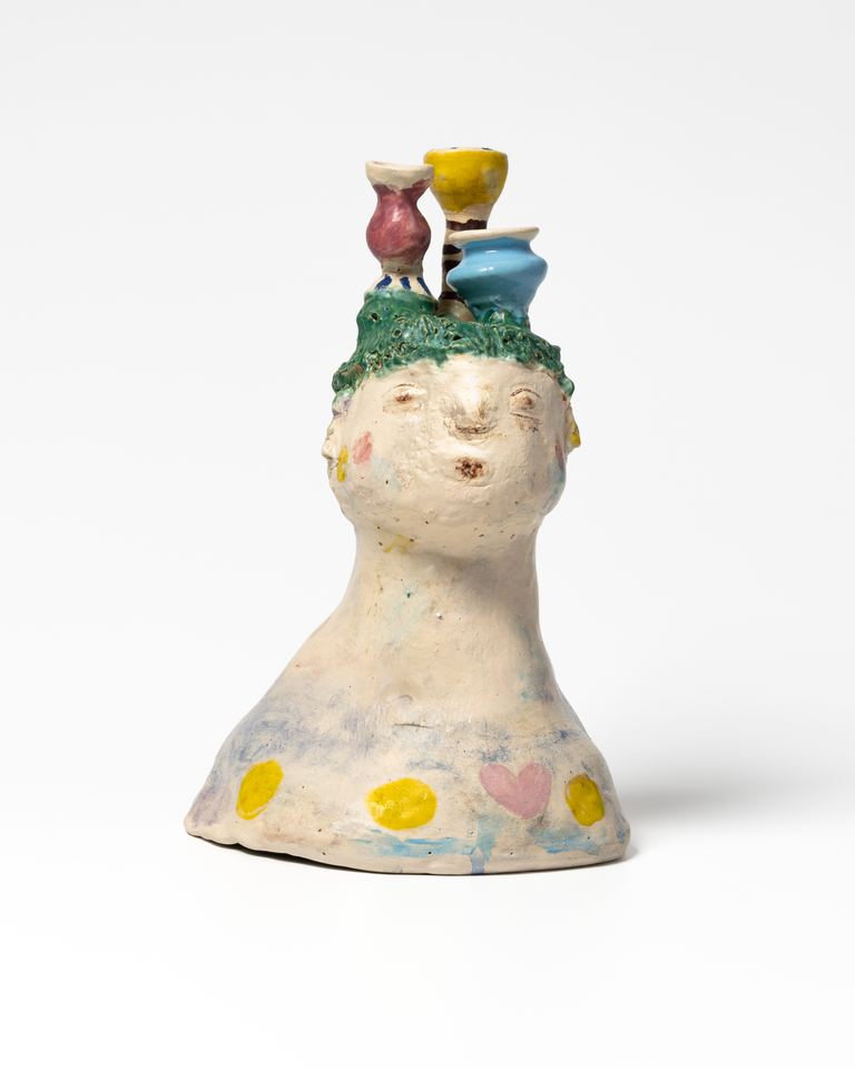 Angela Brennan, Pot with Heart 1, 2025