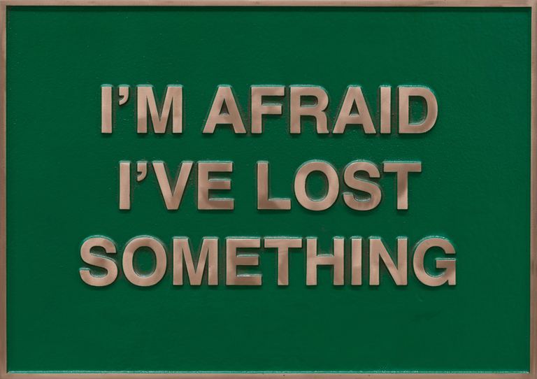 Agatha Gothe-Snape, Sign (The Lost Sign), 2025