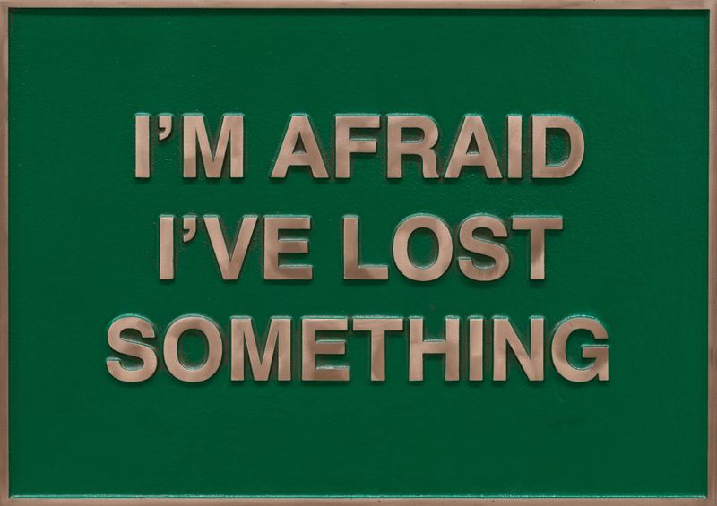 Agatha Gothe-Snape, Sign (The Lost Sign), 2025