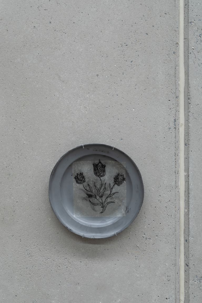 Micah Danges, Pewter Plate (impression 2), 2025