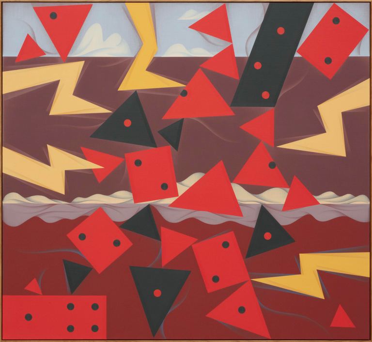 Mitch Cairns, Dice Undone, 2021