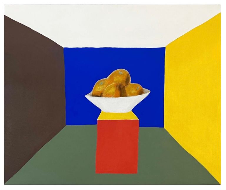 Bill Hawkins, A bowl of oranges, 2026