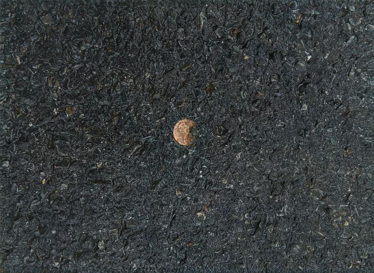 Anna Kristensen, Funnelling towards a point but expanding into a whole (Penny), 2025