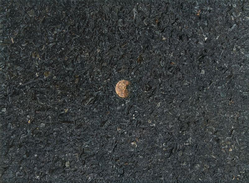 Anna Kristensen, Funnelling towards a point but expanding into a whole (Penny), 2025