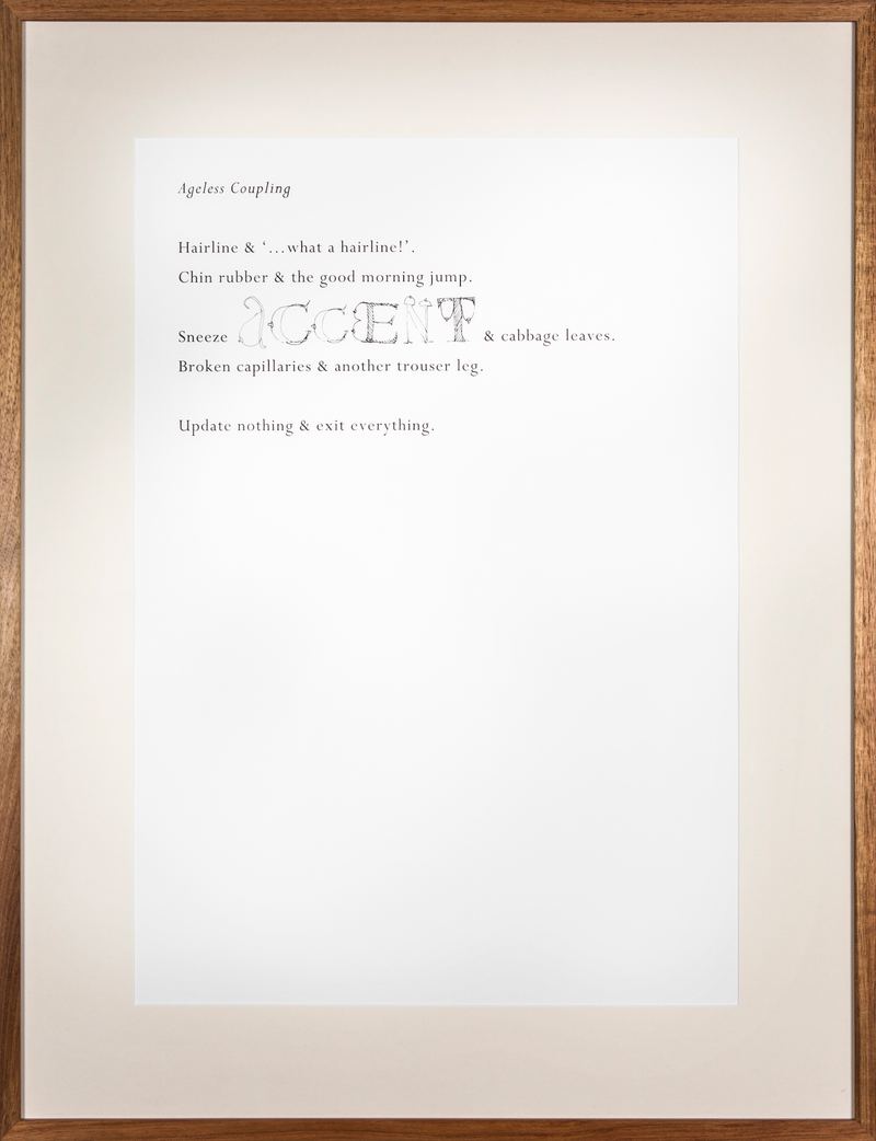 Mitch Cairns, Papers: Ageless Coupling, 2007
