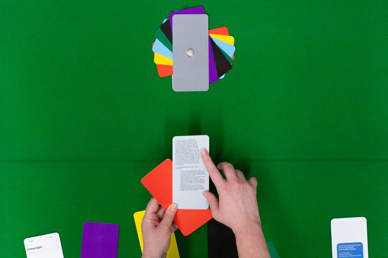 Agatha Gothe-Snape, Coloursigns Deck, 2025