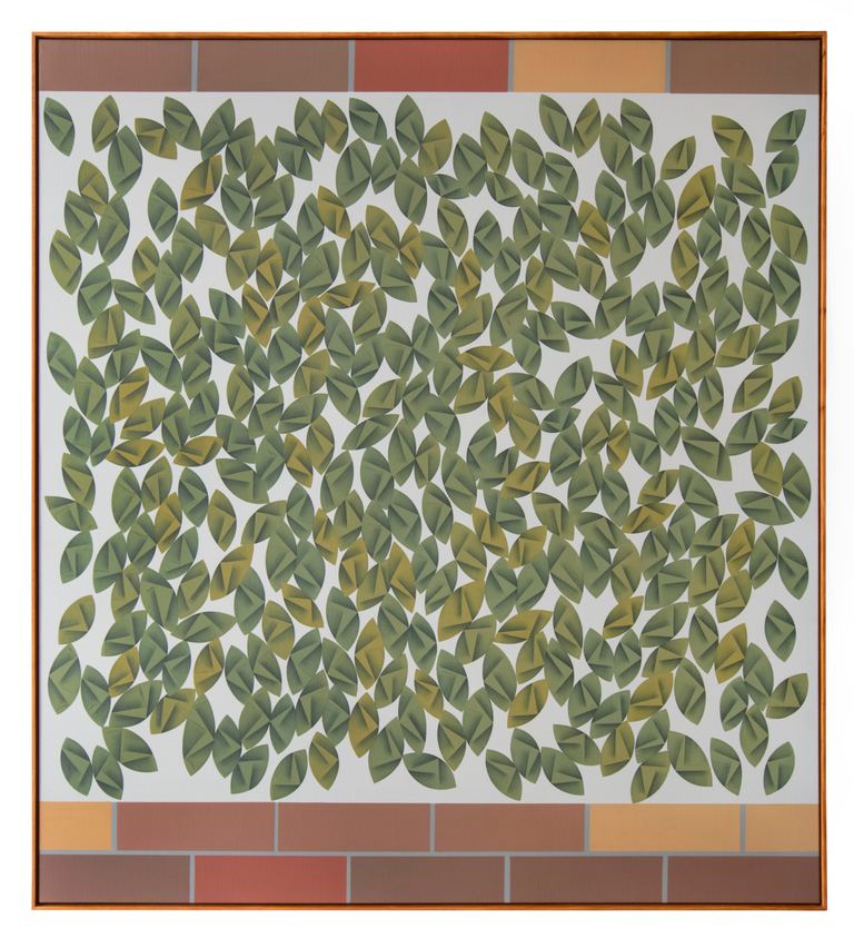 Mitch Cairns, Geranium Pots (adjacent garden square), 2016