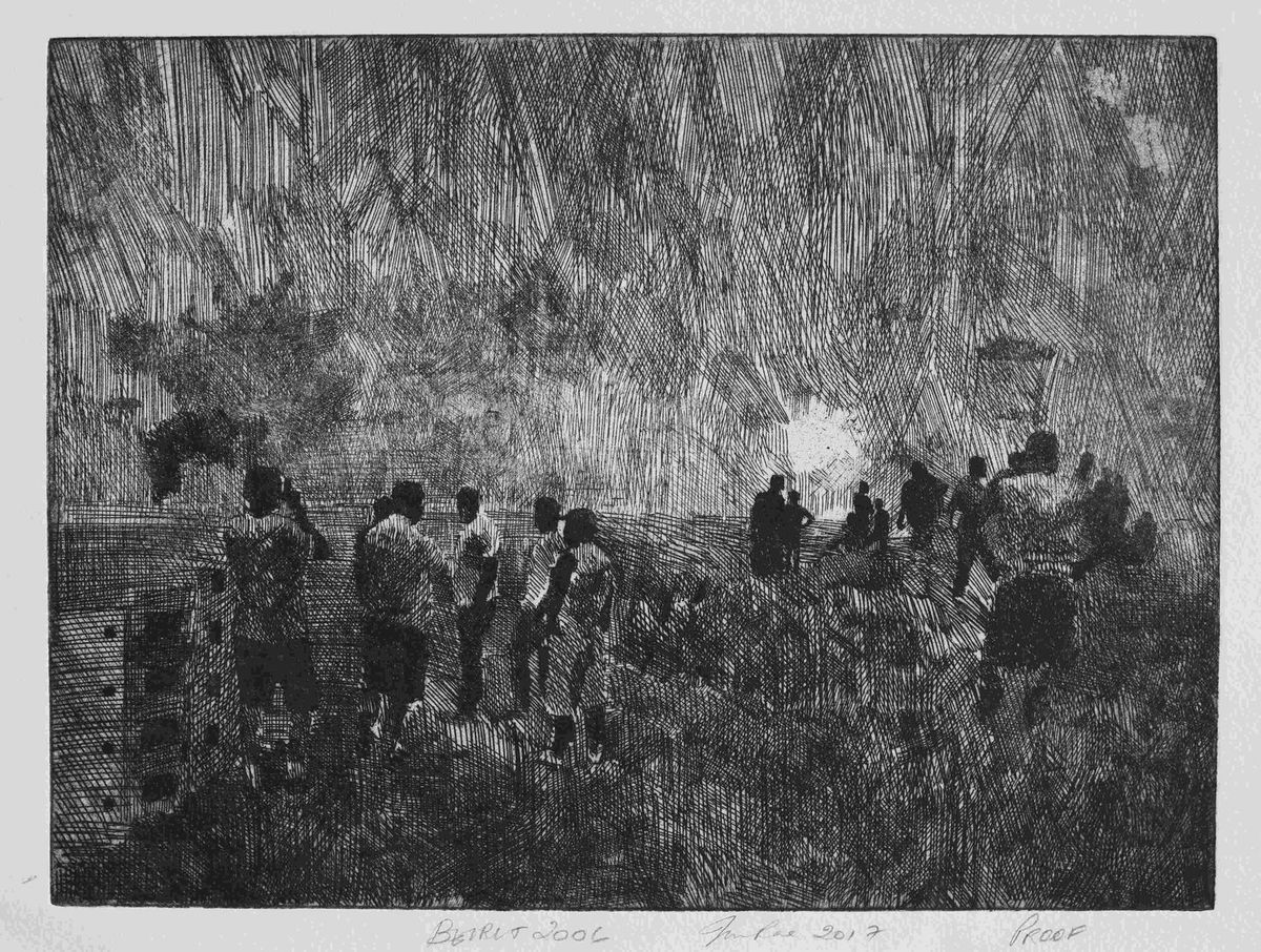 Beirut 2006 (Men on hill)