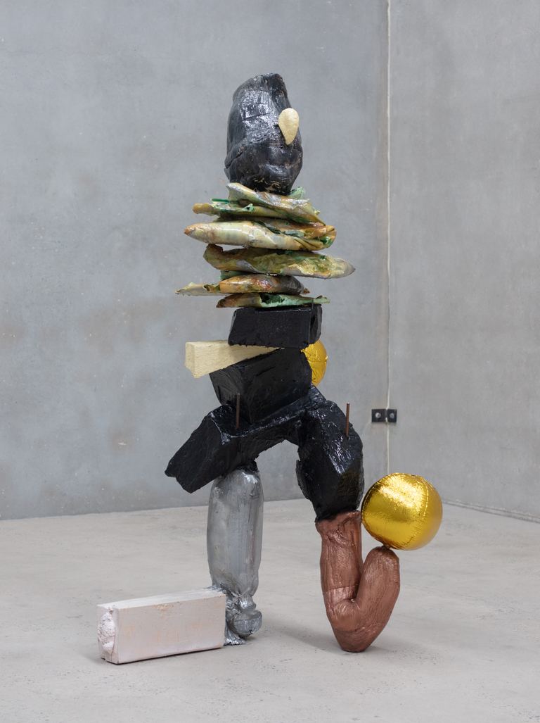 Justene Williams, Spirit Strider  (Emote sculpture), 2026