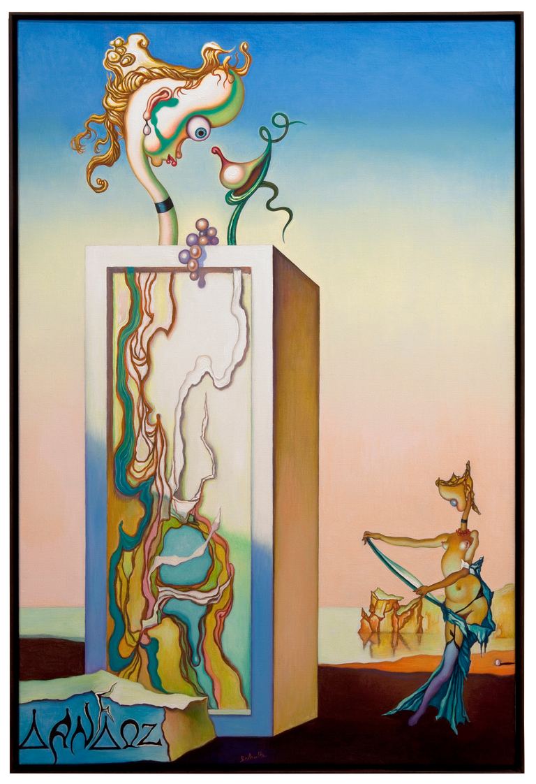 Tim Schultz, <i>Ideal Reconstruction (the Venus of Agesandros)</i>, 2012, oil on linen, 138 × 92 cm<br>