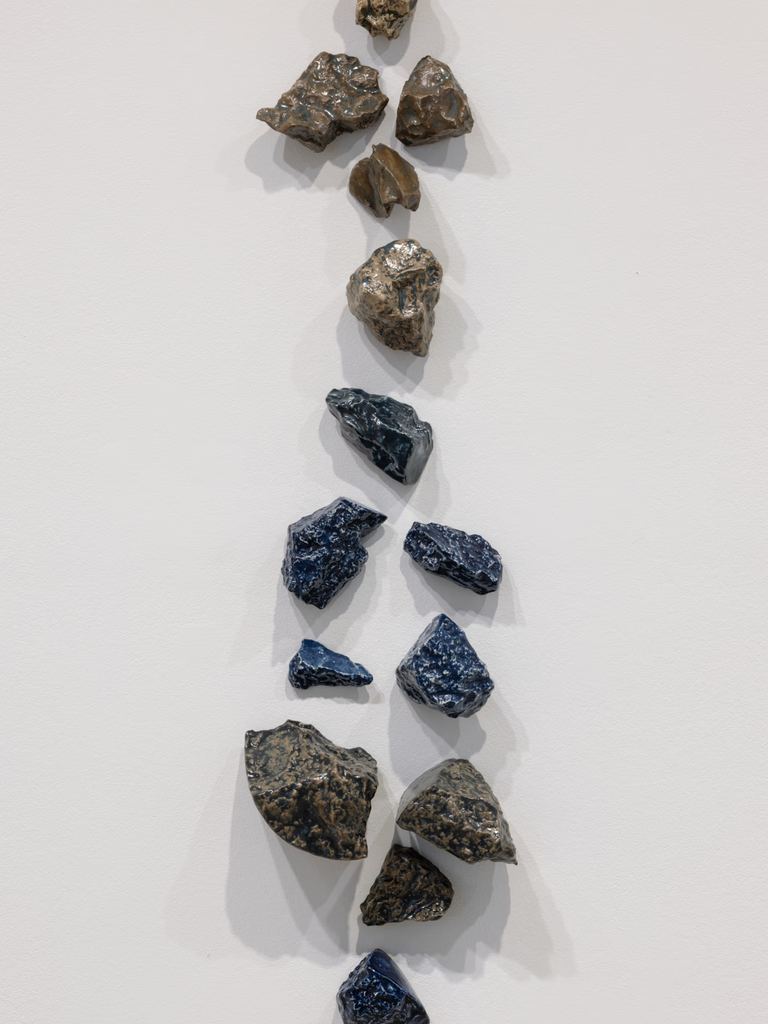 A detail from Yasmin Smith's&nbsp;<em>Chicxulub</em>&nbsp;(2025) (Photo: Hamish McIntosh)