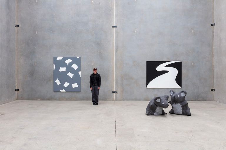 Installation view: Matthew Harris —Sky without stars, 2024, at The Commercial, Sydney (photo: The Commercial)