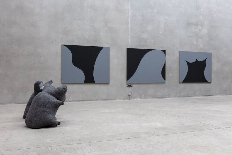 Installation view: <i>Matthew Harris —Sky without stars</i>, 2024, at The Commercial, Sydney (photo: The Commercial)