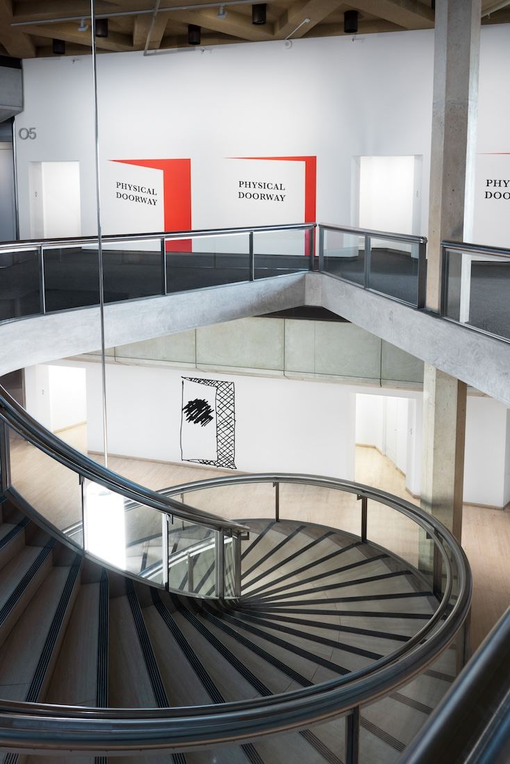 Installation view: The Medium is the Medium: Agatha Gothe-Snape Material, The Art Gallery of Western Australia, Perth/Boorloo, 2024 (Photo: Dan McCabe)