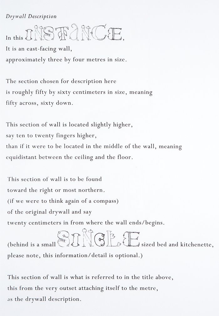 Papers: Drywall Description