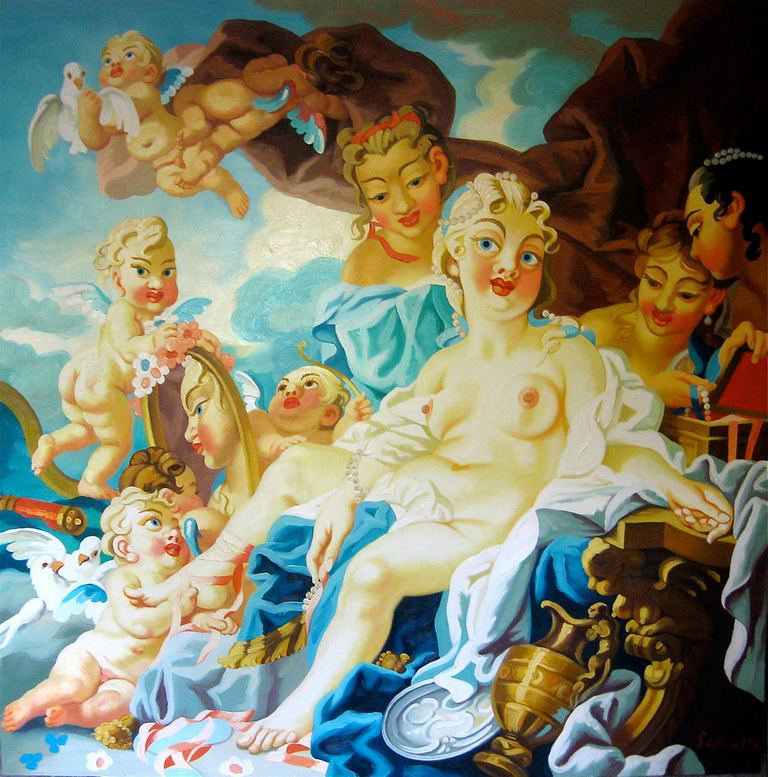 Tim Schultz, The Toilet of Venus, 1996