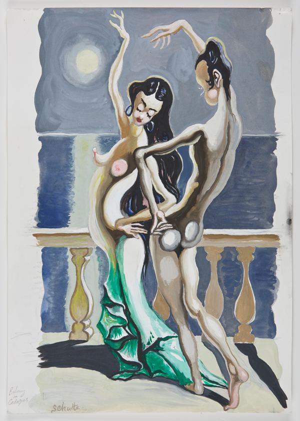 Tim Schultz, Moonlight in Cadaques, 2014