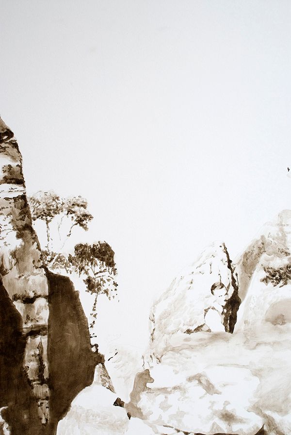 Campfire at Ruined Castle